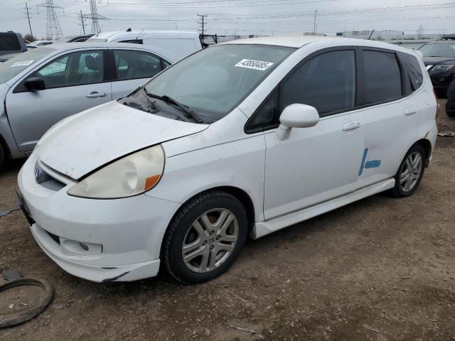 HONDA FIT S 2007 with VIN JHMGD38697S017132 - Photo from auction