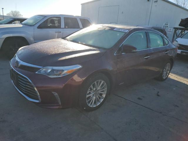 TOYOTA AVALON HYB 2017 with VIN 4T1BD1EB8HU058709 - Photo from auction