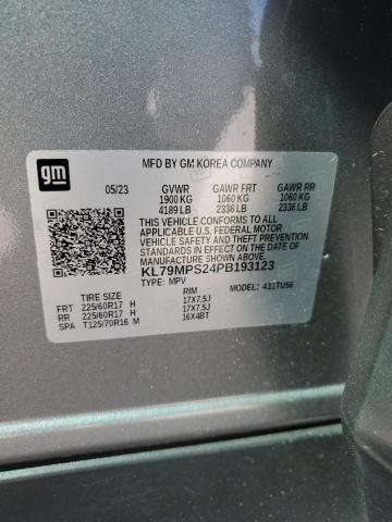 Photo 14 from auction – 2023 CHEVROLET TRAILBLAZE with VIN KL79MPS24PB193123