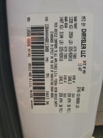 Photo 14 from auction – 2008 DODGE GRAND CARA with VIN 1D8HN44H48B113088