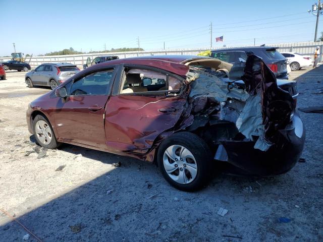 Photo 2 from auction – 2013 HONDA CIVIC LX with VIN 19XFB2F50DE043544