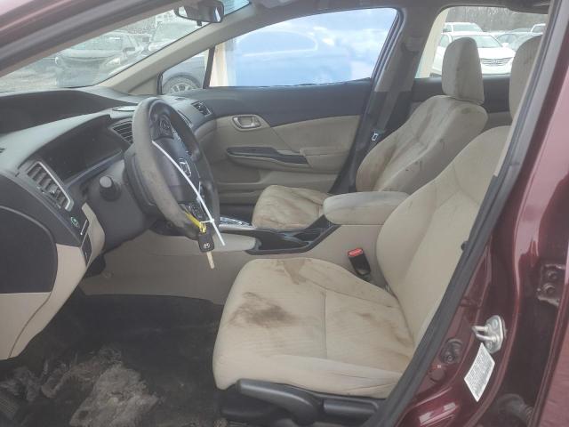 Photo 7 from auction – 2014 HONDA CIVIC LX with VIN 19XFB2F53EE053308