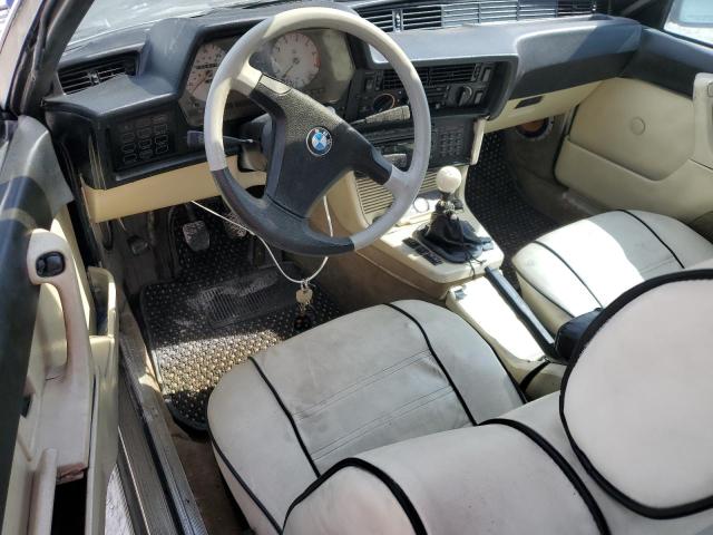 Photo 8 from auction – 1983 BMW 633 CSI with VIN WBAEB7403D6726258