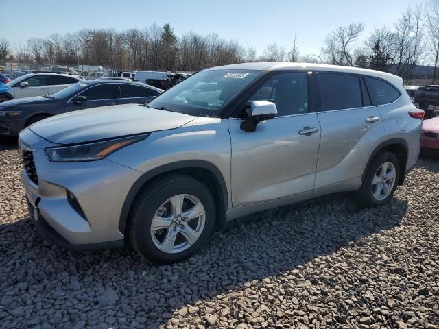 TOYOTA HIGHLANDER 2021 with VIN 5TDBZRBH4MS546244 - Photo from auction
