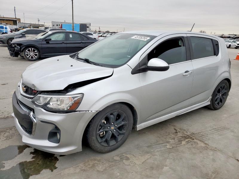 CHEVROLET SONIC LT 2017 with VIN 1G1JD6SH9H4139426 - Photo from auction