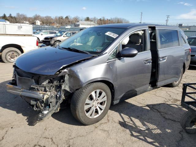 HONDA ODYSSEY EX 2015 with VIN 5FNRL5H61FB005934 - Photo from auction