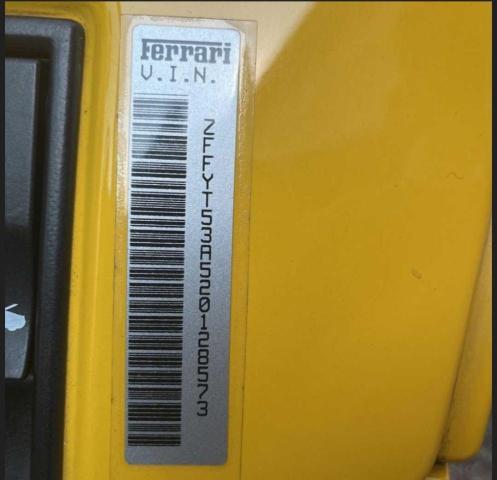 Photo 10 from auction – 2002 FERRARI 360 SPIDER with VIN ZFFYT53A520128573