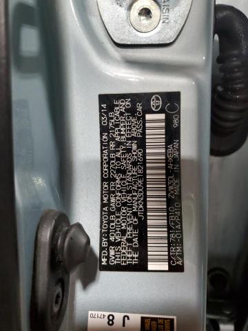 Photo 14 from auction – 2014 TOYOTA PRIUS with VIN JTDKN3DU9E1821690