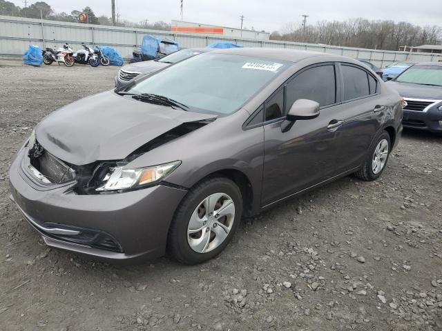 HONDA CIVIC LX 2013 with VIN 19XFB2F53DE269268 - Photo from auction