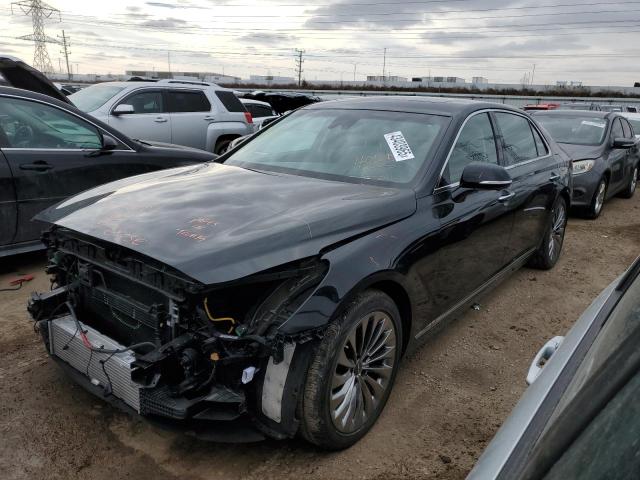 GENESIS G90 PREMIU 2017 with VIN KMHG34JA5HU025755 - Photo from auction