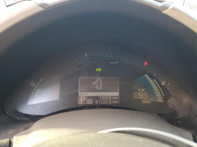 Photo 9 from auction – 2015 NISSAN LEAF S with VIN 1N4AZ0CP8FC331747