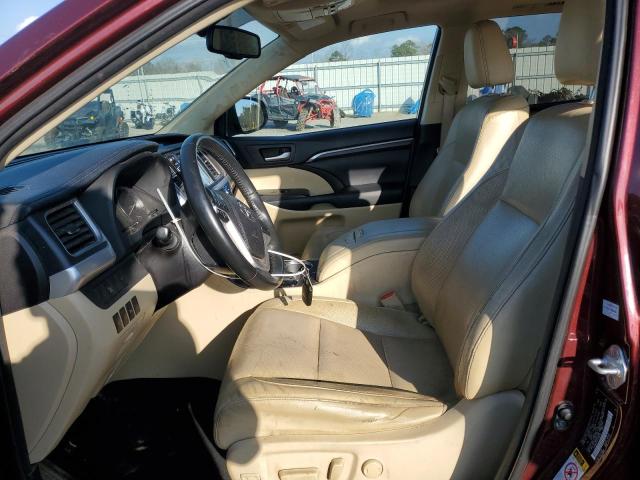 Photo 7 from auction – 2015 TOYOTA HIGHLANDER with VIN 5TDDKRFH1FS166742