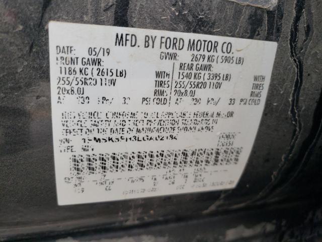Photo 14 from auction – 2020 FORD EXPLORER L with VIN 1FMSK8FH3LGA02184