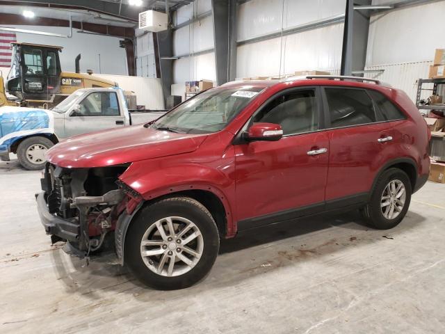 KIA SORENTO LX 2014 with VIN 5XYKT3A67EG528088 - Photo from auction