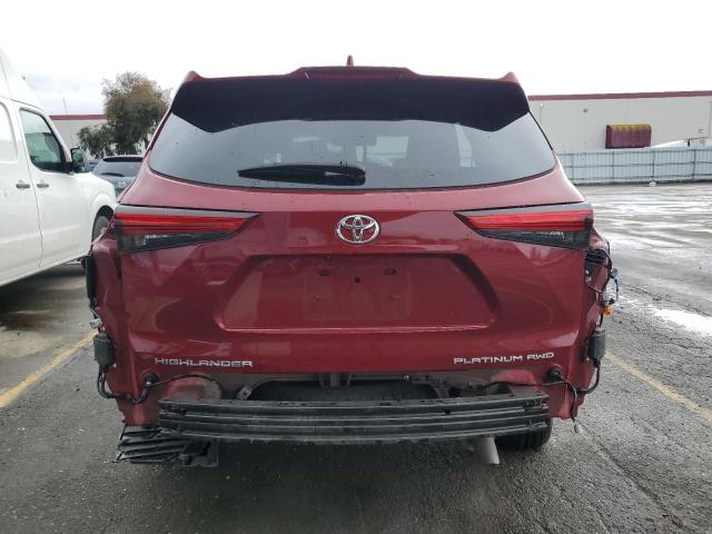 Photo 6 from auction – 2023 TOYOTA HIGHLANDER with VIN 5TDKDRBH9PS002938