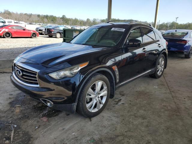 INFINITI FX35 2012 with VIN JN8AS1MUXCM121539 - Photo from auction