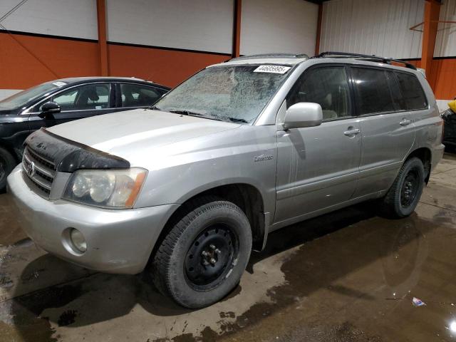 TOYOTA HIGHLANDER 2001 with VIN JTEHF21A610010470 - Photo from auction
