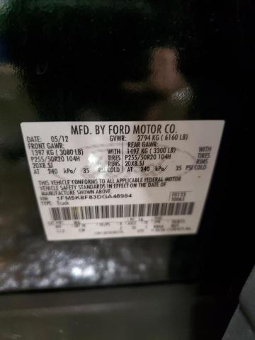Photo 14 from auction – 2013 FORD EXPLORER L with VIN 1FM5K8F83DGA48984