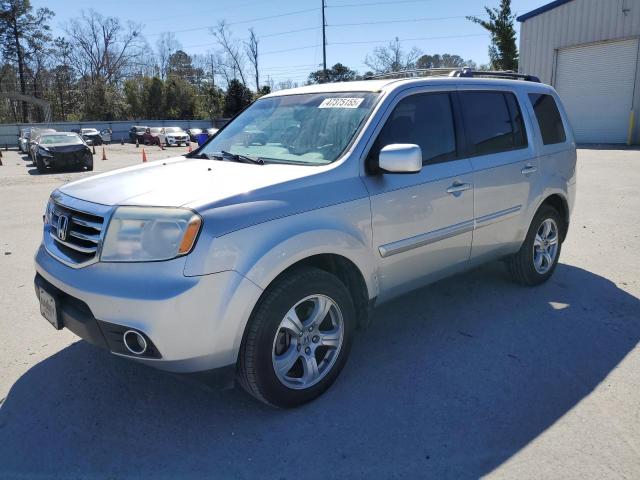 HONDA PILOT EXL 2013 with VIN 5FNYF3H55DB010257 - Photo from auction