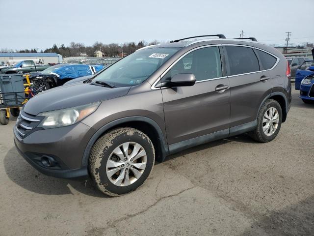 HONDA CR-V EXL 2014 with VIN 2HKRM4H75EH637268 - Photo from auction