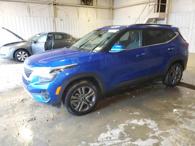KIA SELTOS S 2021 with VIN KNDEU2AAXM7083236 - Photo from auction