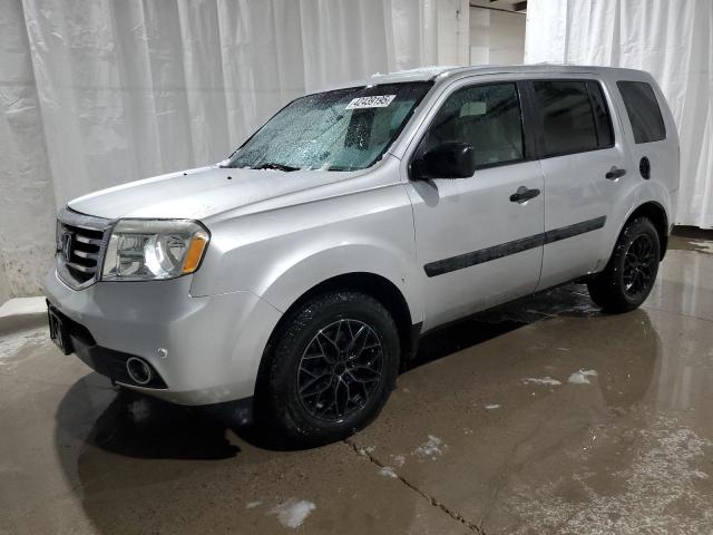 HONDA PILOT LX 2013 with VIN 5FNYF4H22DB032762 - Photo from auction