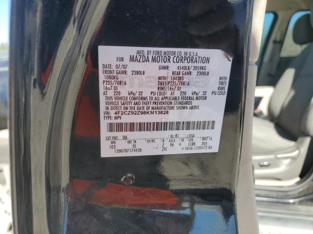 Photo 14 from auction – 2008 MAZDA TRIBUTE I with VIN 4F2CZ92Z98KM13828