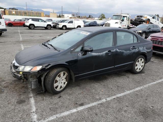 HONDA CIVIC LX 2011 with VIN 2HGFA1F55BH538760 - Photo from auction