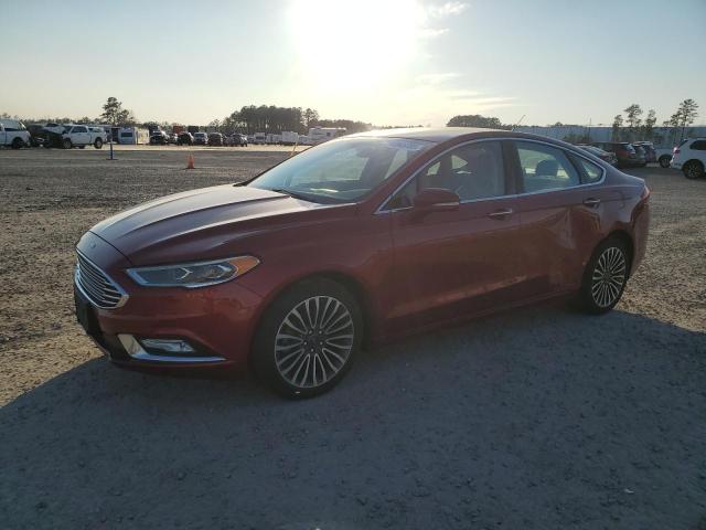 FORD FUSION SE 2017 with VIN 3FA6P0T93HR401317 - Photo from auction