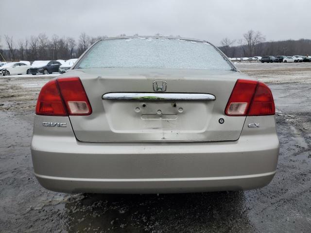 Photo 6 from auction – 2001 HONDA CIVIC EX with VIN 2HGES26771H592589