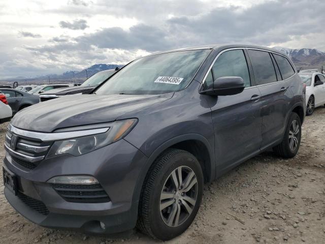 HONDA PILOT EXL 2017 with VIN 5FNYF6H66HB088837 - Photo from auction
