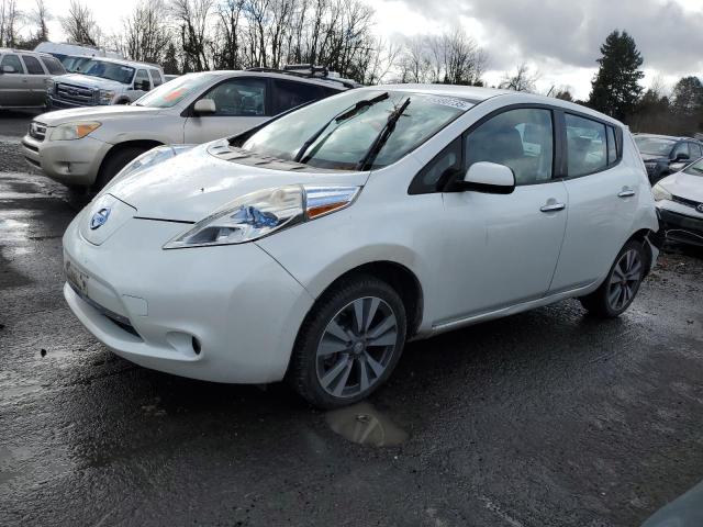 NISSAN LEAF S 2015 with VIN 1N4AZ0CP9FC301558 - Photo from auction