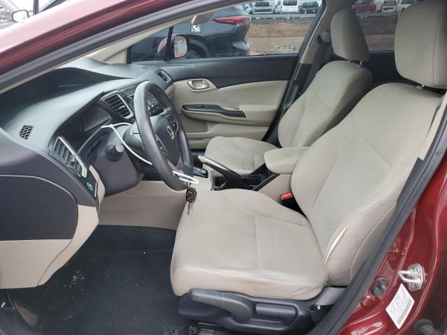 Photo 7 from auction – 2013 HONDA CIVIC LX with VIN 2HGFB2F57DH581485