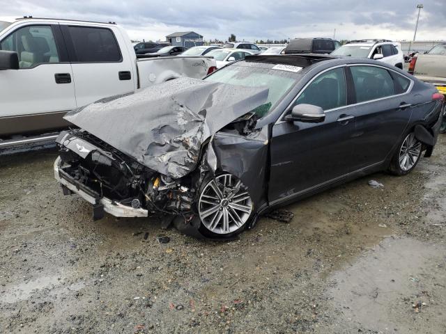 Photo 1 from auction – 2018 GENESIS G80 BASE with VIN KMHGN4JE4JU231006