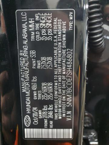 Photo 14 from auction – 2025 HYUNDAI TUCSON SEL with VIN 5NMJBCDE7SH486802