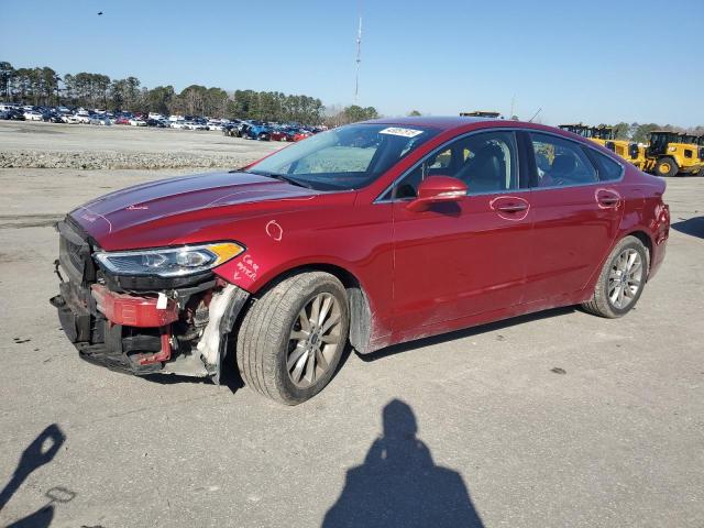 FORD FUSION SE 2017 with VIN 3FA6P0HD8HR331830 - Photo from auction