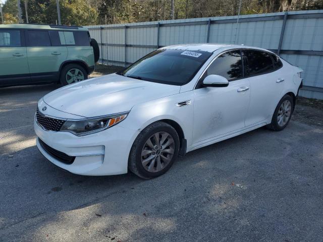 KIA OPTIMA EX 2018 with VIN 5XXGU4L35JG227393 - Photo from auction