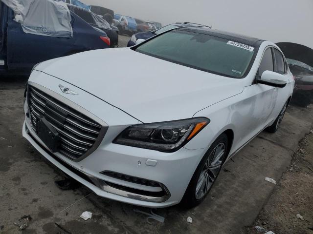 GENESIS G80 BASE 2018 with VIN KMHGN4JEXJU247209 - Photo from auction