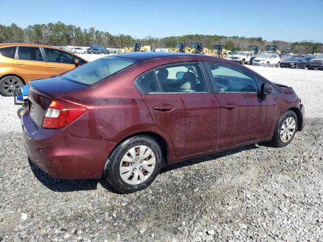 Снимка 3 от търг – 2012 HONDA CIVIC LX с VIN 19XFB2F57CE389587