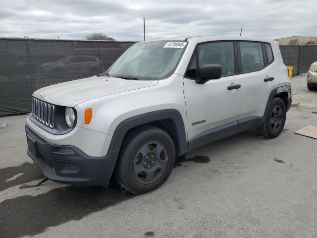JEEP RENEGADE S 2017 with VIN ZACCJAAB8HPF91622 - Photo from auction