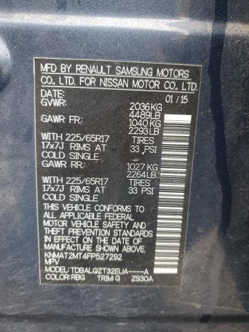 Photo 14 from auction – 2015 NISSAN ROGUE S with VIN KNMAT2MT4FP527292