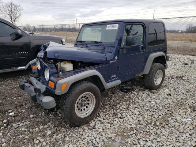 JEEP WRANGLER 2006 مع رقم تعريف المركبة 1J4FA49S16P710232 - صورة من المزاد