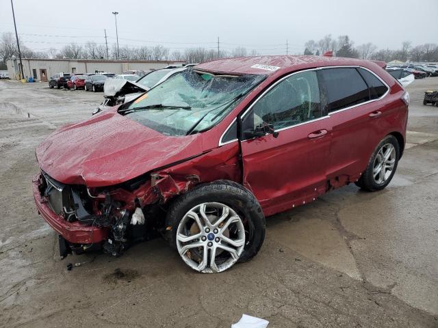 FORD EDGE TITAN 2017 with VIN 2FMPK3K93HBB19804 - Photo from auction