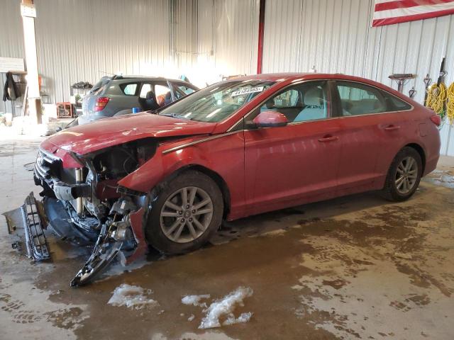 HYUNDAI SONATA SE 2017 with VIN 5NPE24AF9HH458922 - Photo from auction