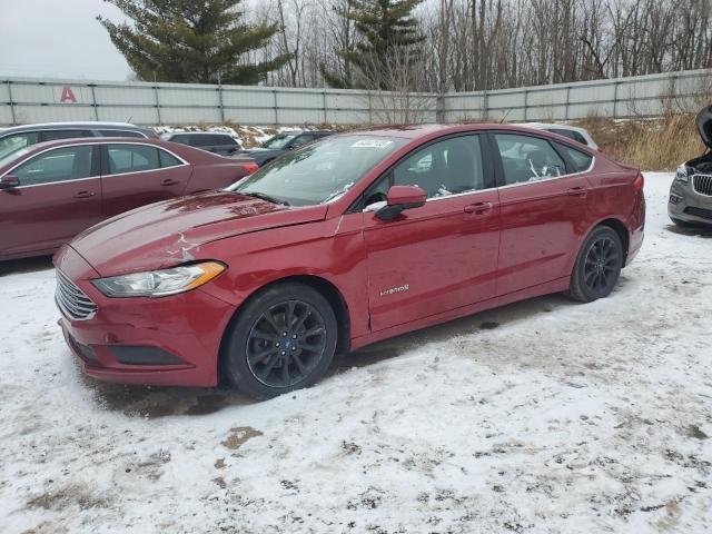 FORD FUSION SE 2017 with VIN 3FA6P0LU9HR380915 - Photo from auction