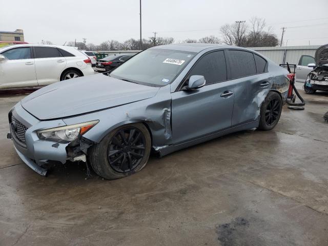 INFINITI Q50 BASE 2015 with VIN JN1BV7AP6FM345505 - Photo from auction