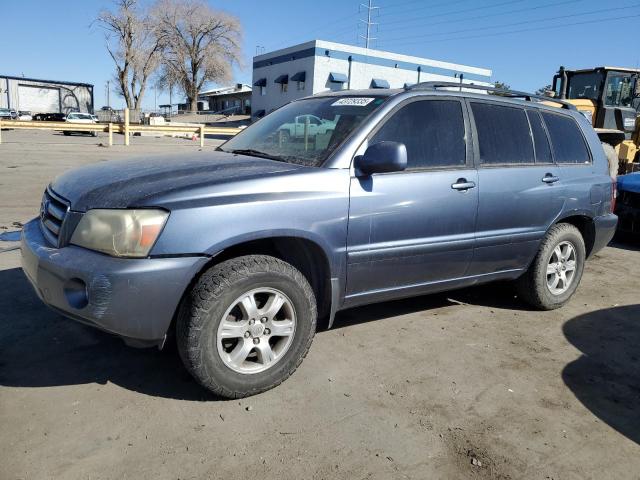 TOYOTA HIGHLANDER 2007 with VIN JTEEP21A470224351 - Photo from auction