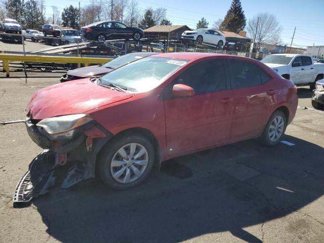Photo 1 from auction – 2016 TOYOTA COROLLA L with VIN 2T1BURHE8GC602095