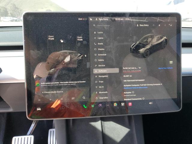 Photo 9 from auction – 2023 TESLA MODEL Y with VIN 7SAYGDEF5PF899567