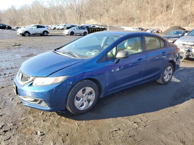 HONDA CIVIC LX 2013 with VIN 19XFB2E52DE038718 - Photo from auction